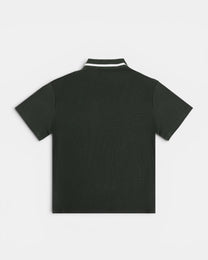 Waffle Polo Shirt - relaxed cut