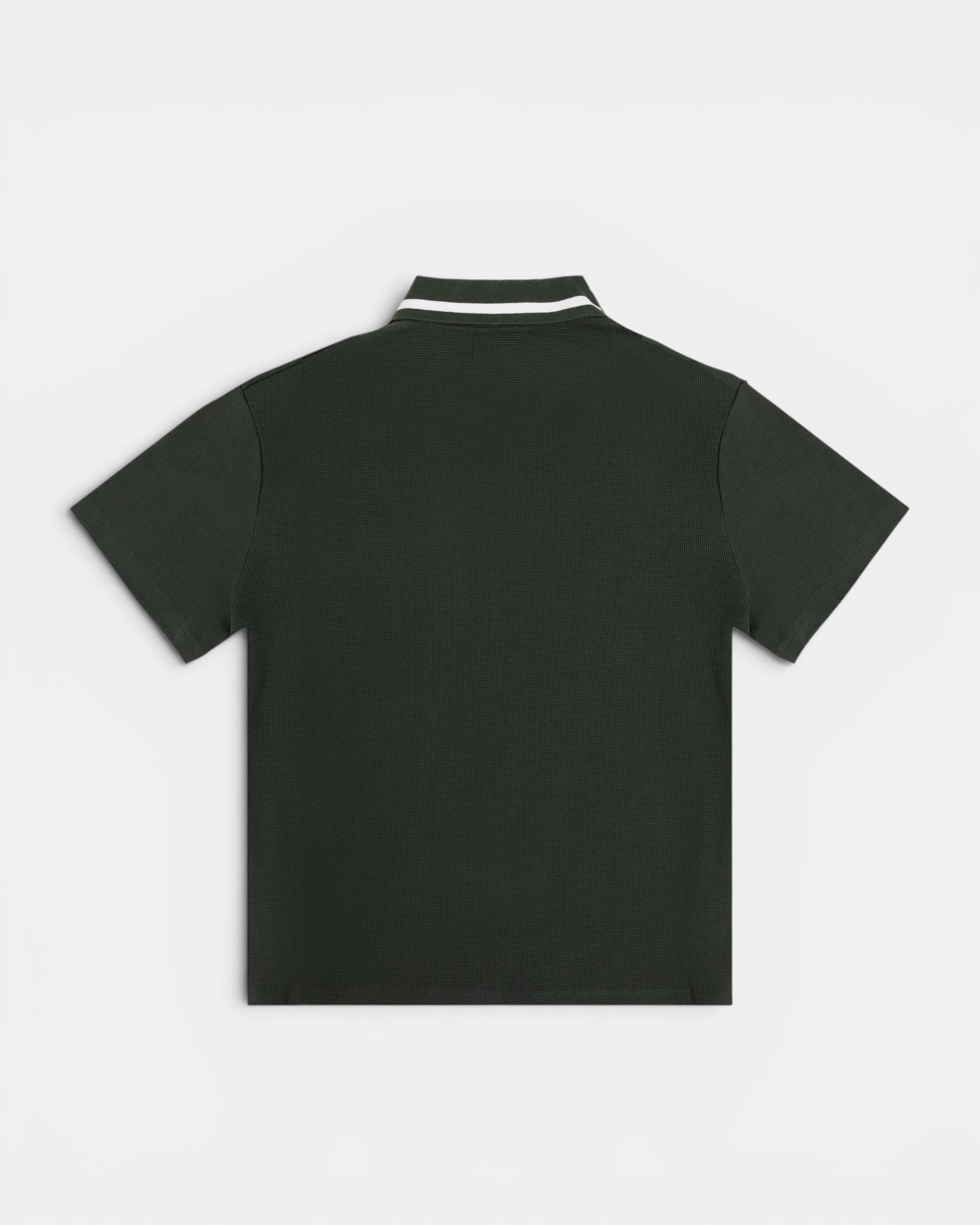 Waffle Polo Shirt - relaxed cut