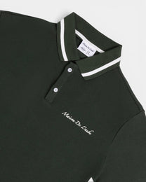 Waffle Polo Shirt - relaxed cut