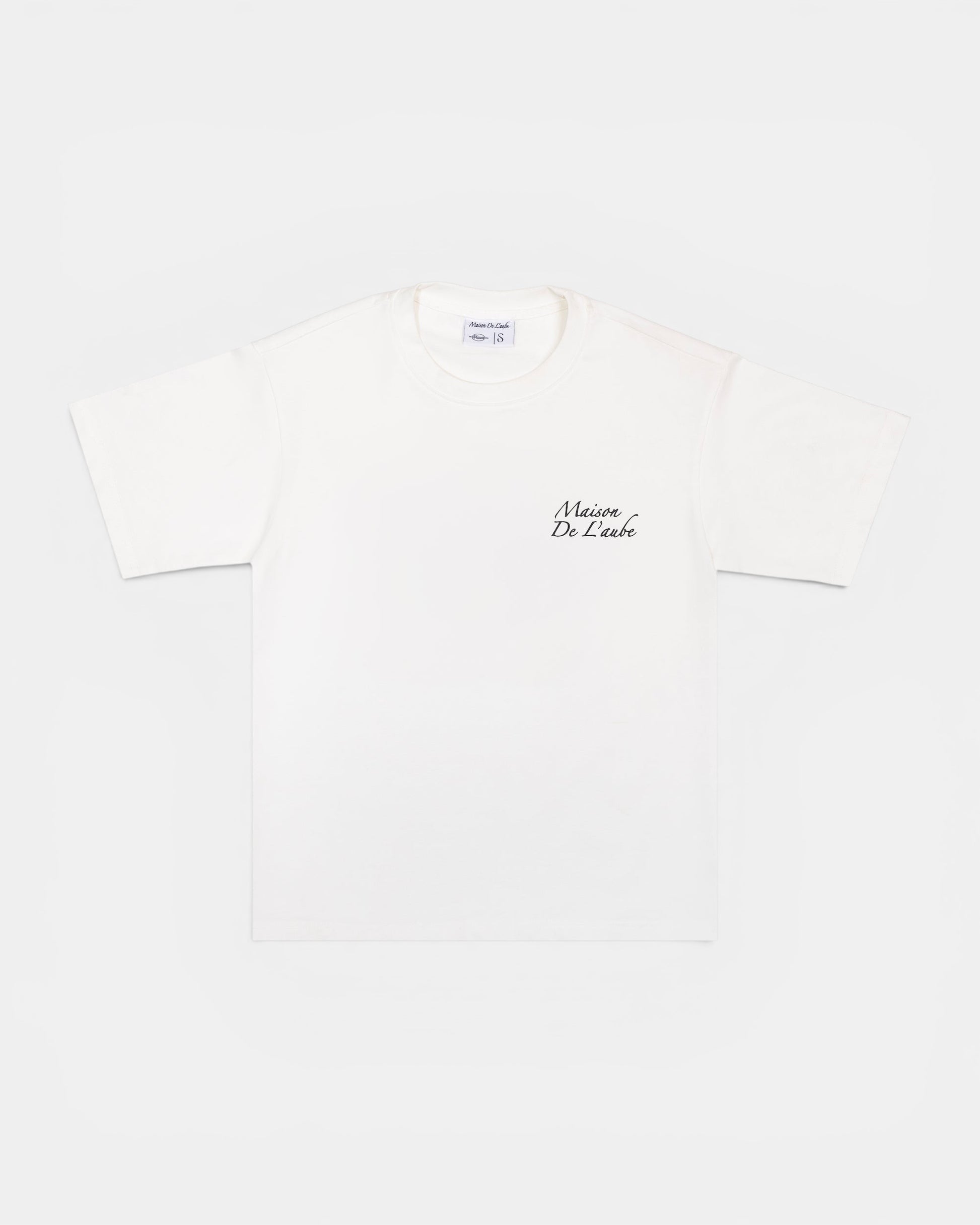 Two Swans Tee - structured cut
