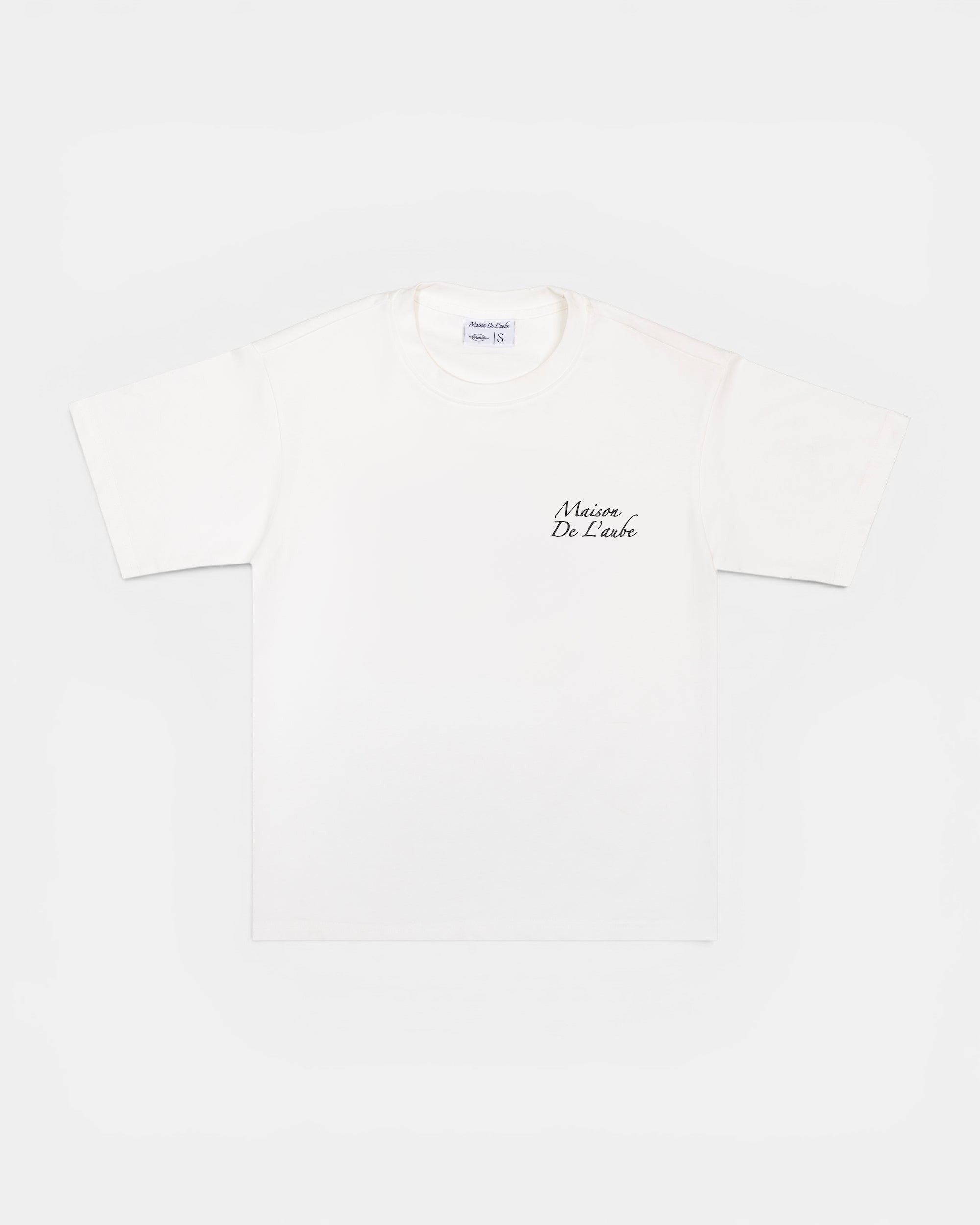 Two Swans Tee - structured cut