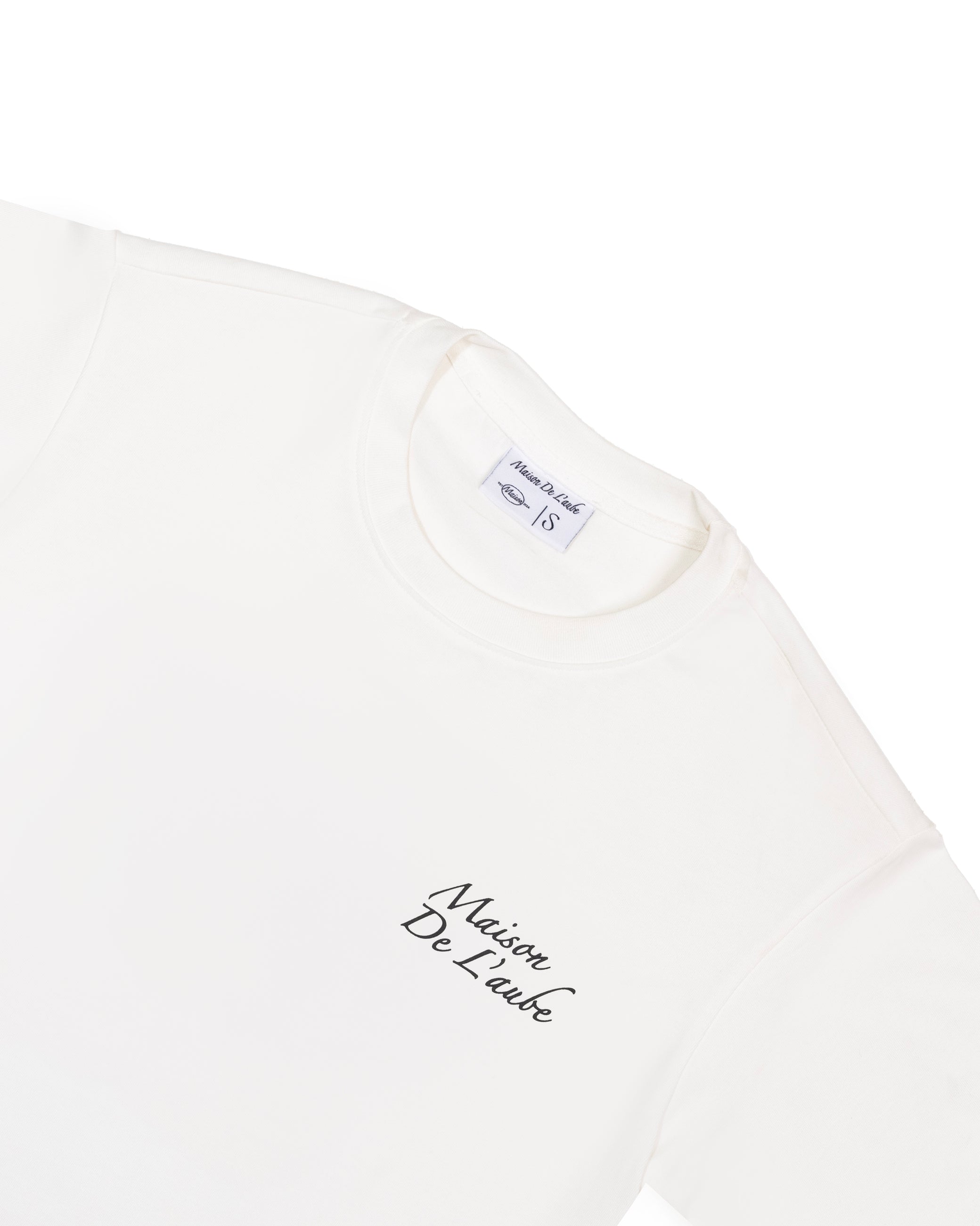 Two Swans Tee - structured cut
