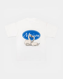 Two Swans Tee - structured cut