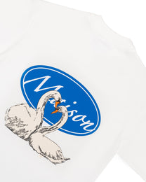 Two Swans Tee - structured cut