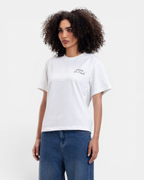 Two Swans Tee - structured cut
