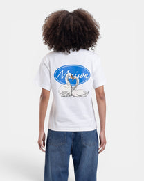 Two Swans Tee - structured cut