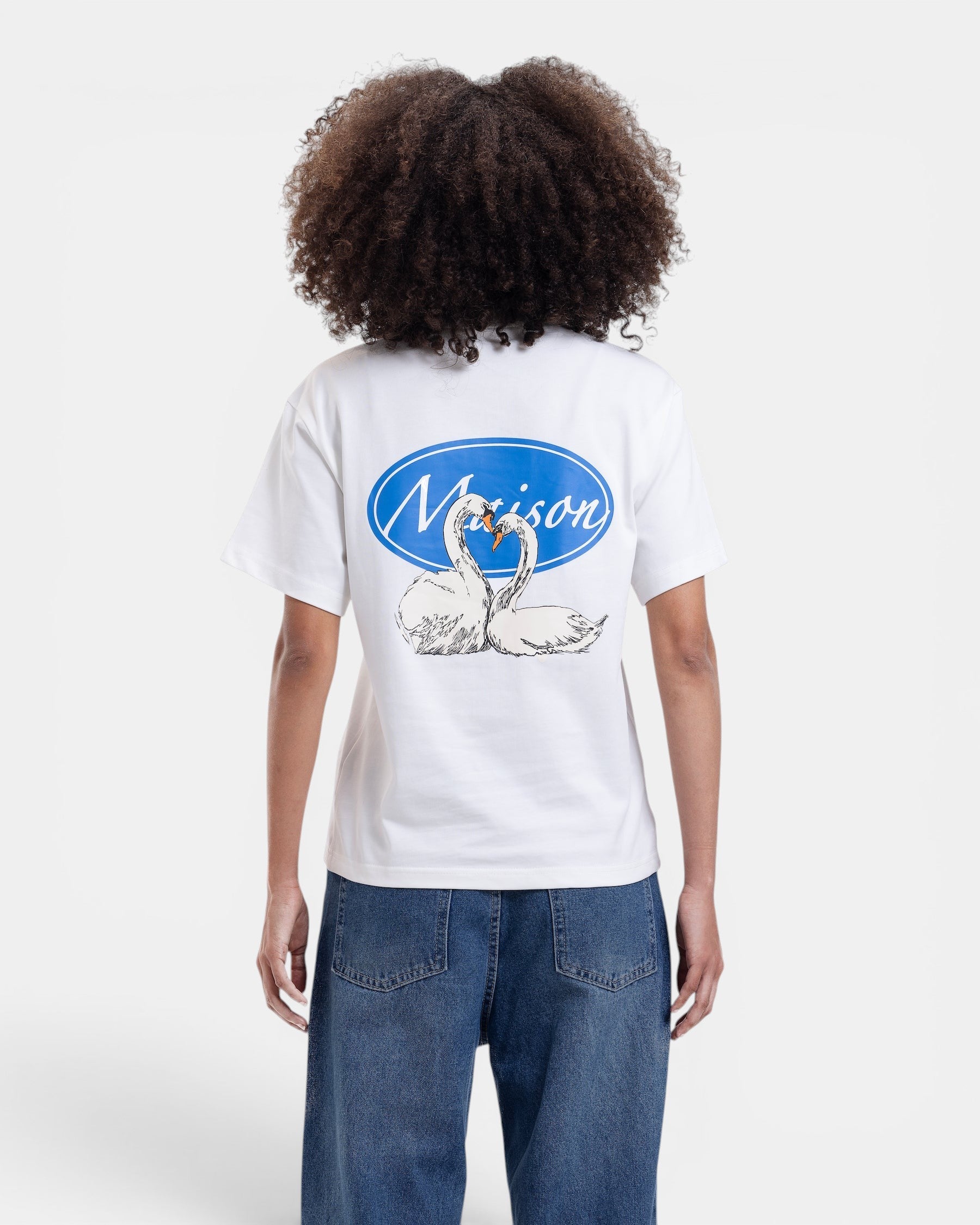 Two Swans Tee - structured cut