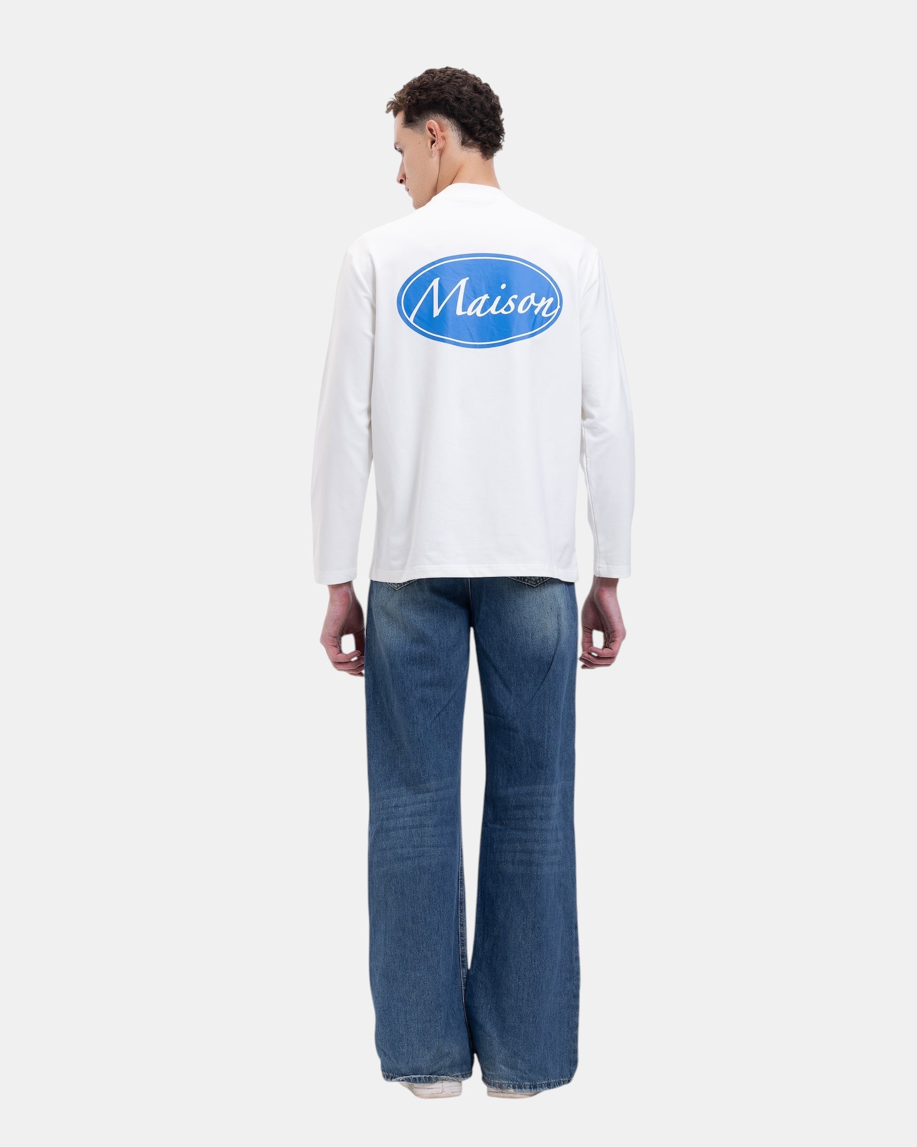 Long sleeve tee - structured relaxed cut