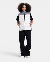 Padded Vest Jacket - relaxed cut