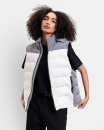 Padded Vest Jacket - relaxed cut
