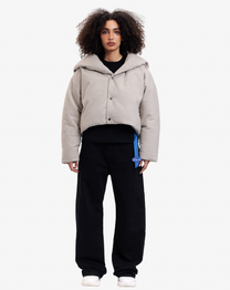 The Sculpted Collar - Cropped Jacket