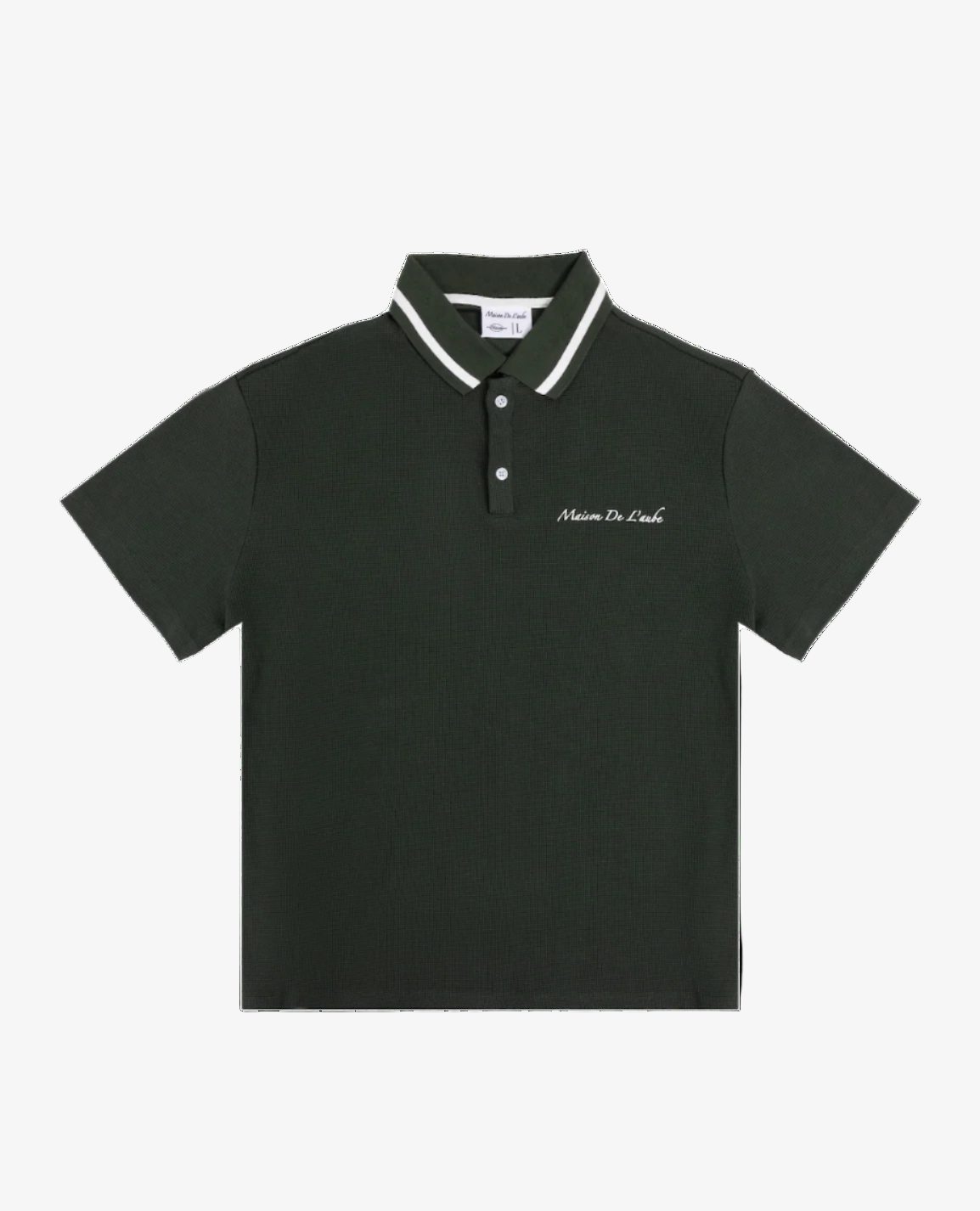 Waffle Polo Shirt