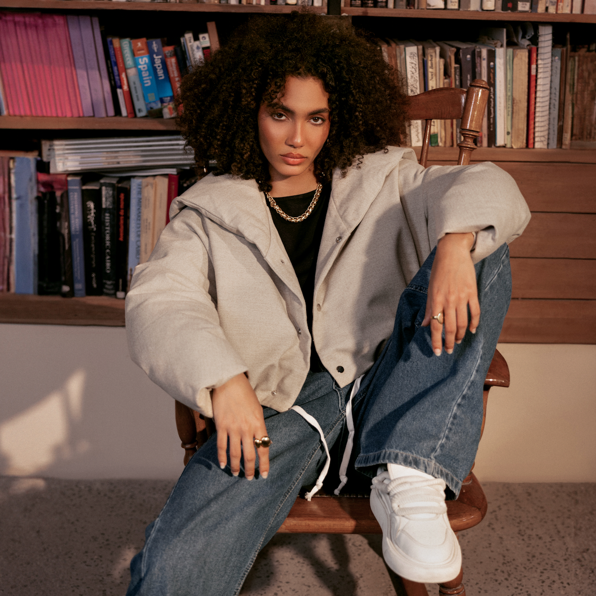 The Sculpted Collar - Cropped Jacket