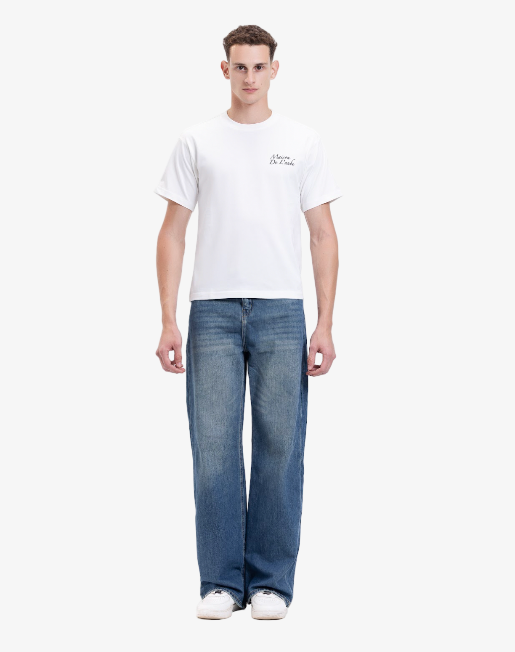 Two Swans Tee - structured cut