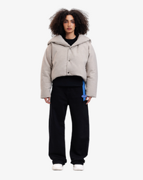 The Sculpted Collar - Cropped Jacket